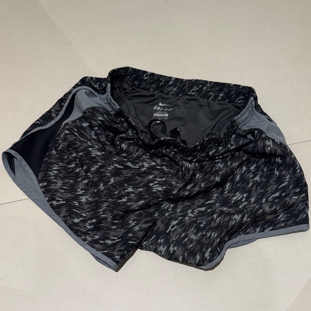 Black and Gray Athletic Shorts